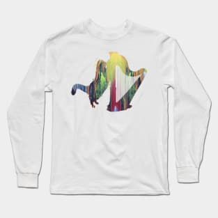 Cat and harp Long Sleeve T-Shirt